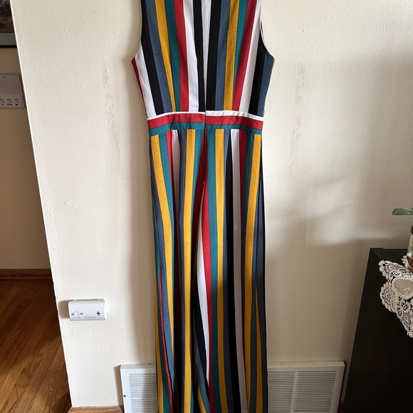 Striped jumpsuit - Picture 2 of 6
